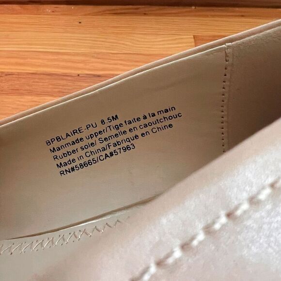 BP. Blaire Tan Loafers Size 8.5 - Picture 10 of 10